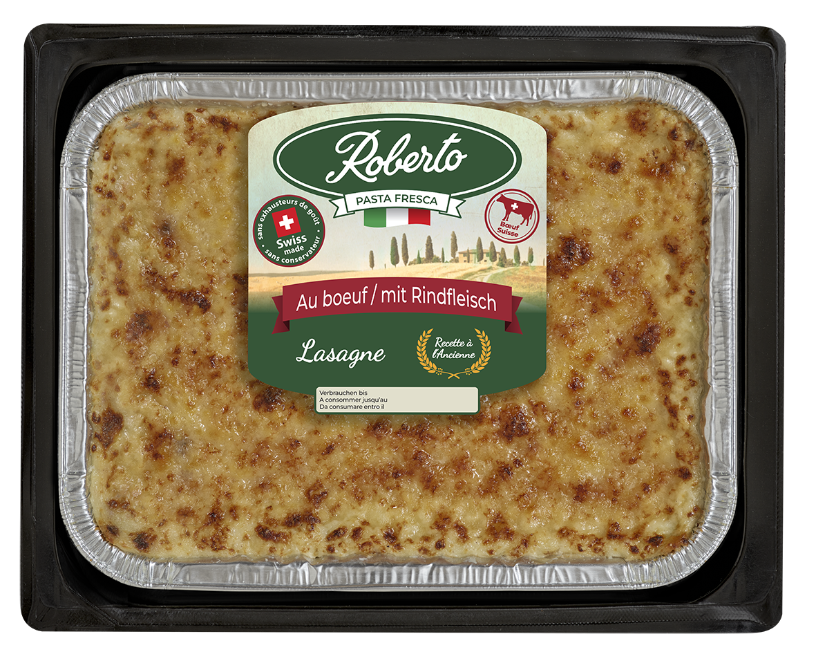 Lasagne mit Schweizer Premium Rindfleisch 950g Handgemachtes Rezept /nur Abholung