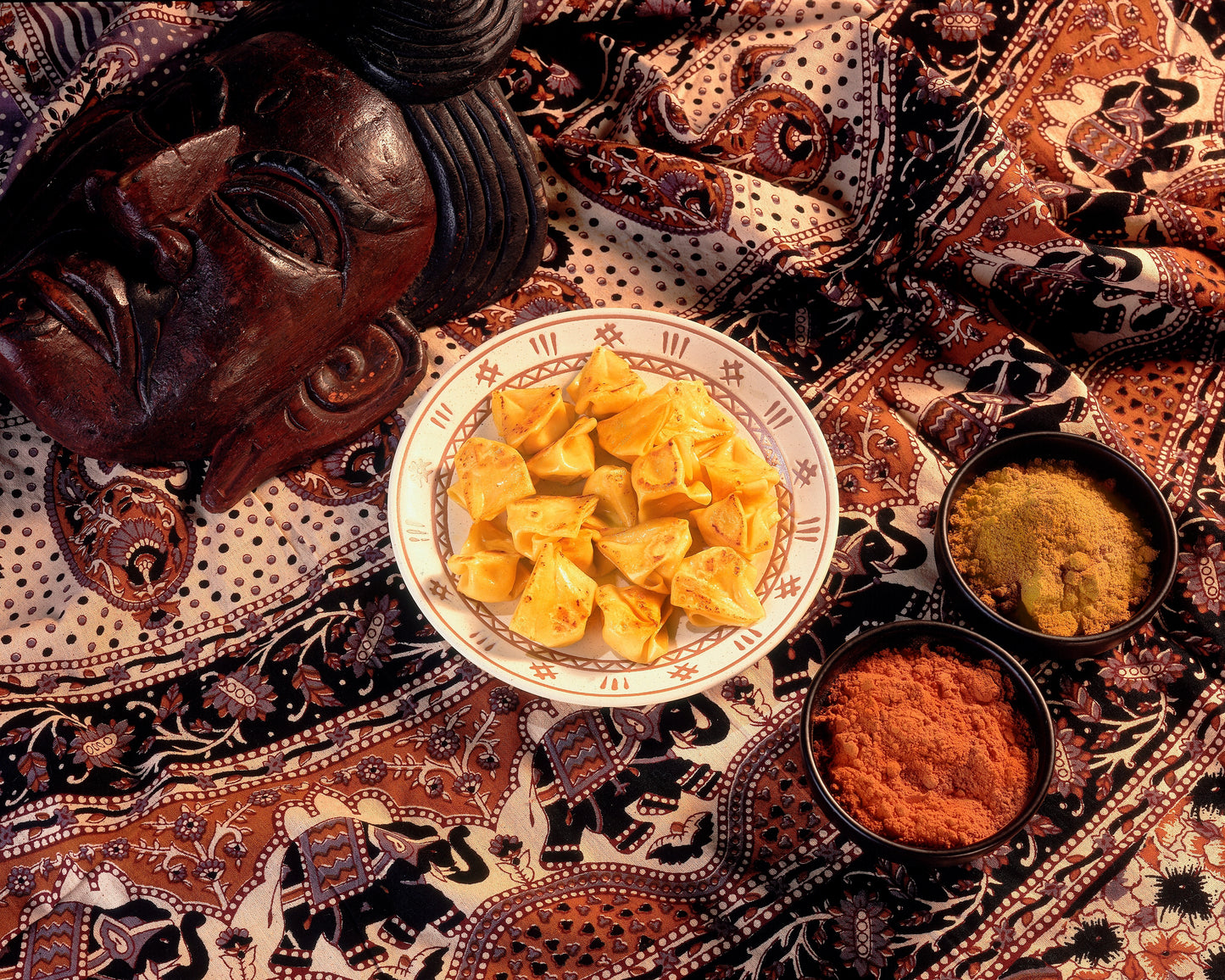 Fagottini à la viande de volaille suisse & curry doux (INDIA)