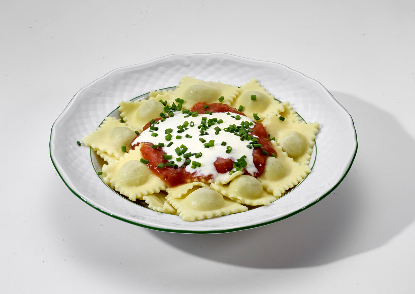 Ravioli au boeuf suisse braisé au vin de Barolo