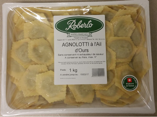 🌿 Agnolotti frais à l’ail des ours 1kg